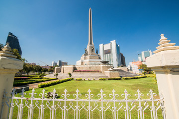 A beautiful view of Bangkok city in Thailand.