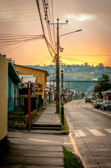 Obraz premium Light post