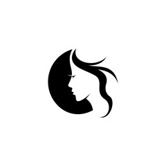 woman, hair, beauty, face, illustration, portrait, fashion, beautiful, young, abstract, vector, person, flower, red, silhouette, head, glamour, art, model, eyes, design, lips, people, eye, drawing