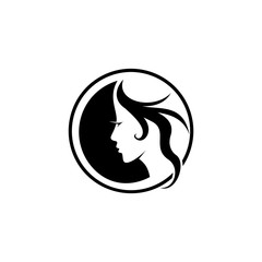 woman, hair, beauty, face, illustration, portrait, fashion, beautiful, young, abstract, vector, person, flower, red, silhouette, head, glamour, art, model, eyes, design, lips, people, eye, drawing