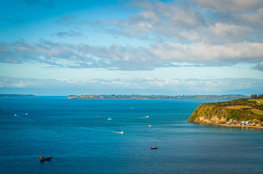 Village in coast