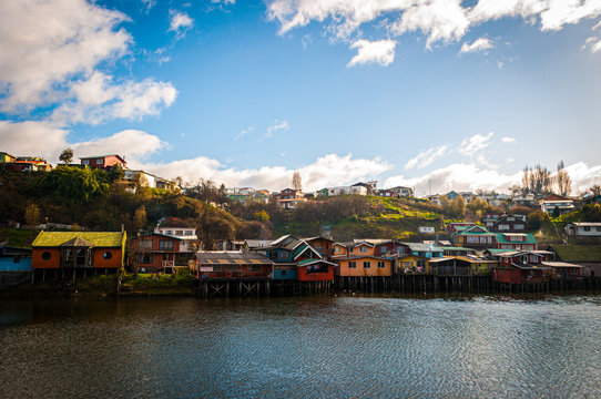 Village over water