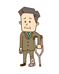 01_02_中年_男性_足骨折