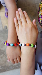 Mother daughter matching bracelets jewelry