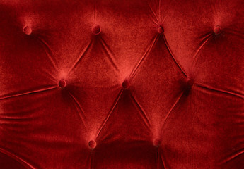 Red leather for use as a background, Wallpaper.