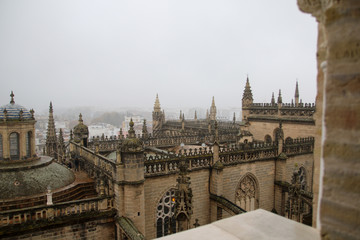 Fototapeta na wymiar Sevilla Cathedral