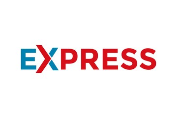 Express Logo Icon, Express Logo Design Template Vector Illustration