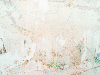 Poster de jardin Vieux mur texturé sale Fond abstrait de couleur claire créé pour votre conception