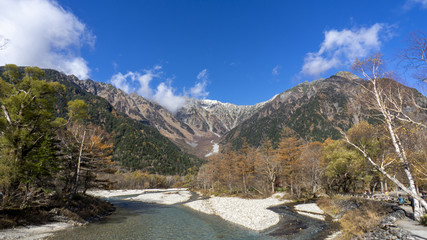 長野 上高地 河童橋