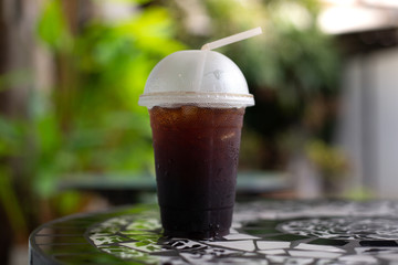 glass of coffee