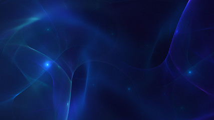 Fractal 3D rendering abstract light background