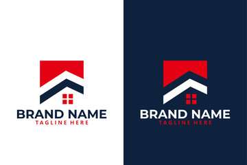 real estate logo icon vector isolated