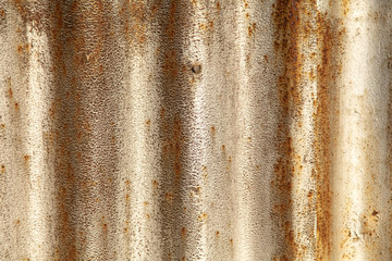 Rusty metal as an abstract background