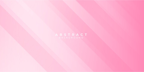 Pink white geometry line arrow abstract background for presentation design