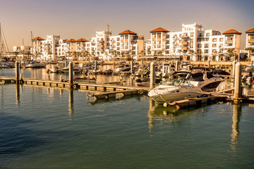 Fototapeta na wymiar Agadir Marina