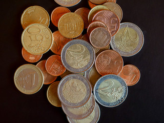 Euro coins, European Union