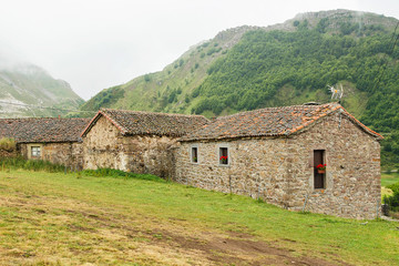Fototapeta na wymiar Somiedo natural park in Asturias province, Spain.