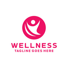 Wellness Logo Design For Company And Business