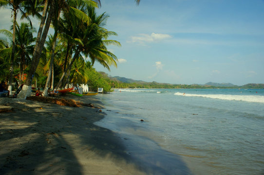 Samara Beach (playa Sámara) In Guanacaste, Costa Rica