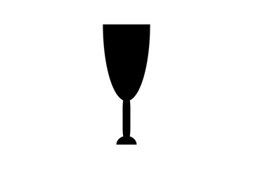 glass of wine isolated on white background