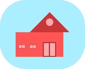 House icon, Real estate property development, first home buyers ,flat vector icon for apps and website, ui, design element.