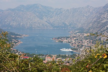 Bucht von Kotor in Montenegro