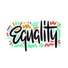 Gender Equality Concept icon. Equality Vector Illustration.