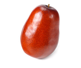fresh date fruit isolated on white background. macro