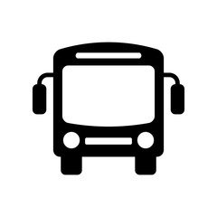 bus - transportation icon vector design template