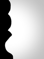 Black Border On White Wall