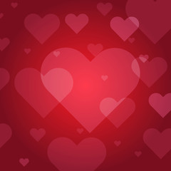 hand draw heart vector design for card,website and valentine's day.