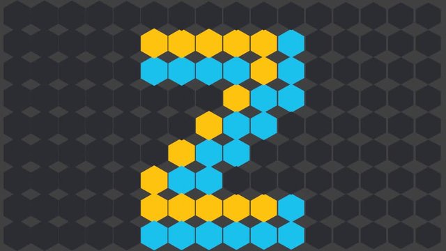 hexagon number - crossing flash - Z