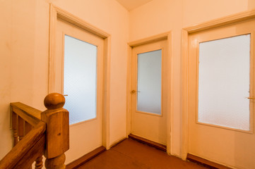 Russia, Moscow- August 05, 2019: interior room apartment modern bright cozy atmosphere. general cleaning, home decoration, preparation of house for sale