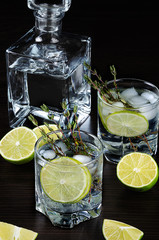 Rum and tonic