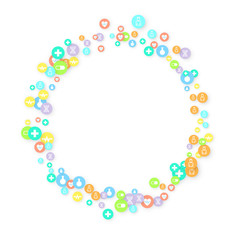 Pharmacy Background. Clinic Backdrop.