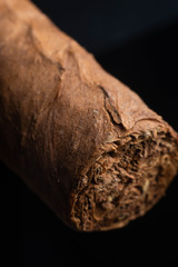 cigar with elite cuban tobacco