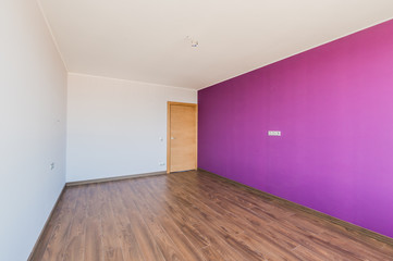 Russia, Moscow- August 05, 2019: interior room apartment modern bright cozy atmosphere. general cleaning, home decoration, preparation of house for sale
