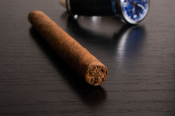 cigar with elite cuban tobacco