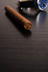 cigar with elite cuban tobacco