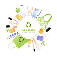 Eco Goods Round Composition