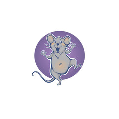 happy rat, chinese symbol of new year