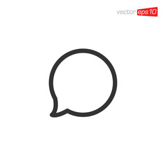 Message Chat Icon Design Vector