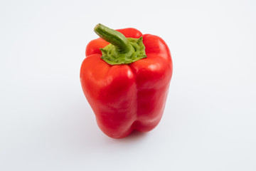 paprik on white background, vegetables for the restaurant, vegetables on a white background
