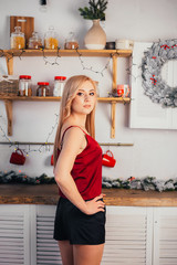 woman in the kitchen