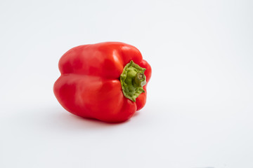 paprik on white background, vegetables for the restaurant, vegetables on a white background