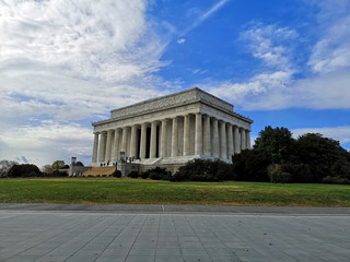Lincoln Memorial in Washington D.C. USA from outside