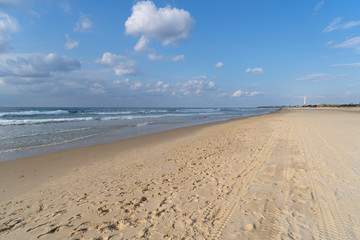 Fototapeta na wymiar Beit Yanai Beach, Mediterranean, Israel
