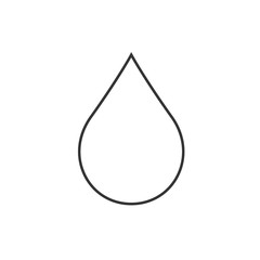 drop icon vector illustration for website and graphic design symbol