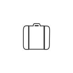 luggage icon vector illustration for website and graphic design symbol