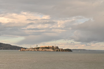 Obraz premium アルカトラズ,島